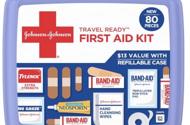 80pc First Aid Kit Just $6.36 Shipped (Reg. $15)! Great for Camping!